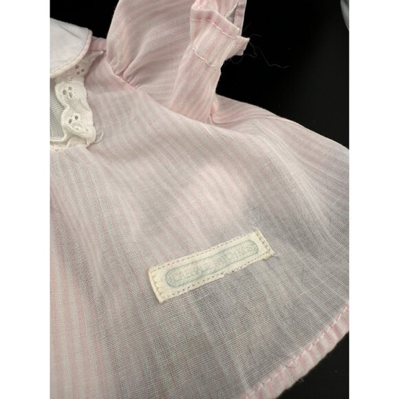Cabbage Patch Kids Preemie Doll Coleco Pink White Striped Dress Vtg 1984 - Picture 3 of 9